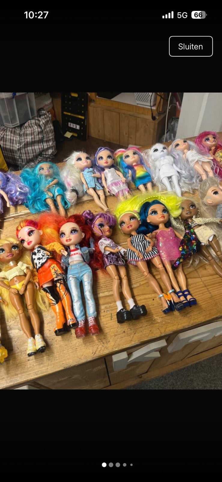 27 rainbow high poppen als nieuw, Ophalen of Verzenden, Zo goed als nieuw, Overige typen