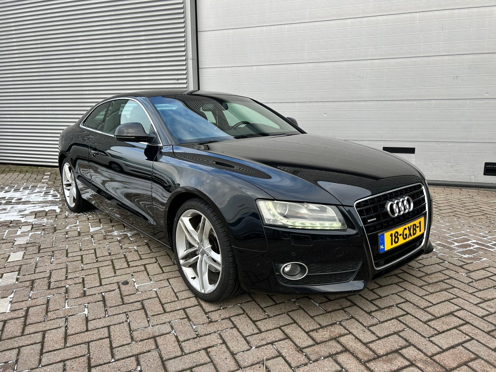 Audi A5 3.2 FSI 195KW Coupe Quattro AUT 2008 Zwart, Ophalen, Voor, Nieuw, Audi
