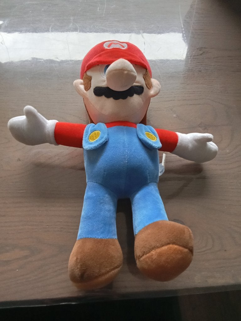 Mario knuffel, Overige merken, Overige typen, Ophalen of Verzenden, Middelgroot (20 tot 80 cm)