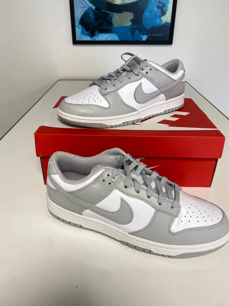 Nike Dunk Low Grey Fog, Overige kleuren, Verzenden, Nike, Sneakers of Gympen