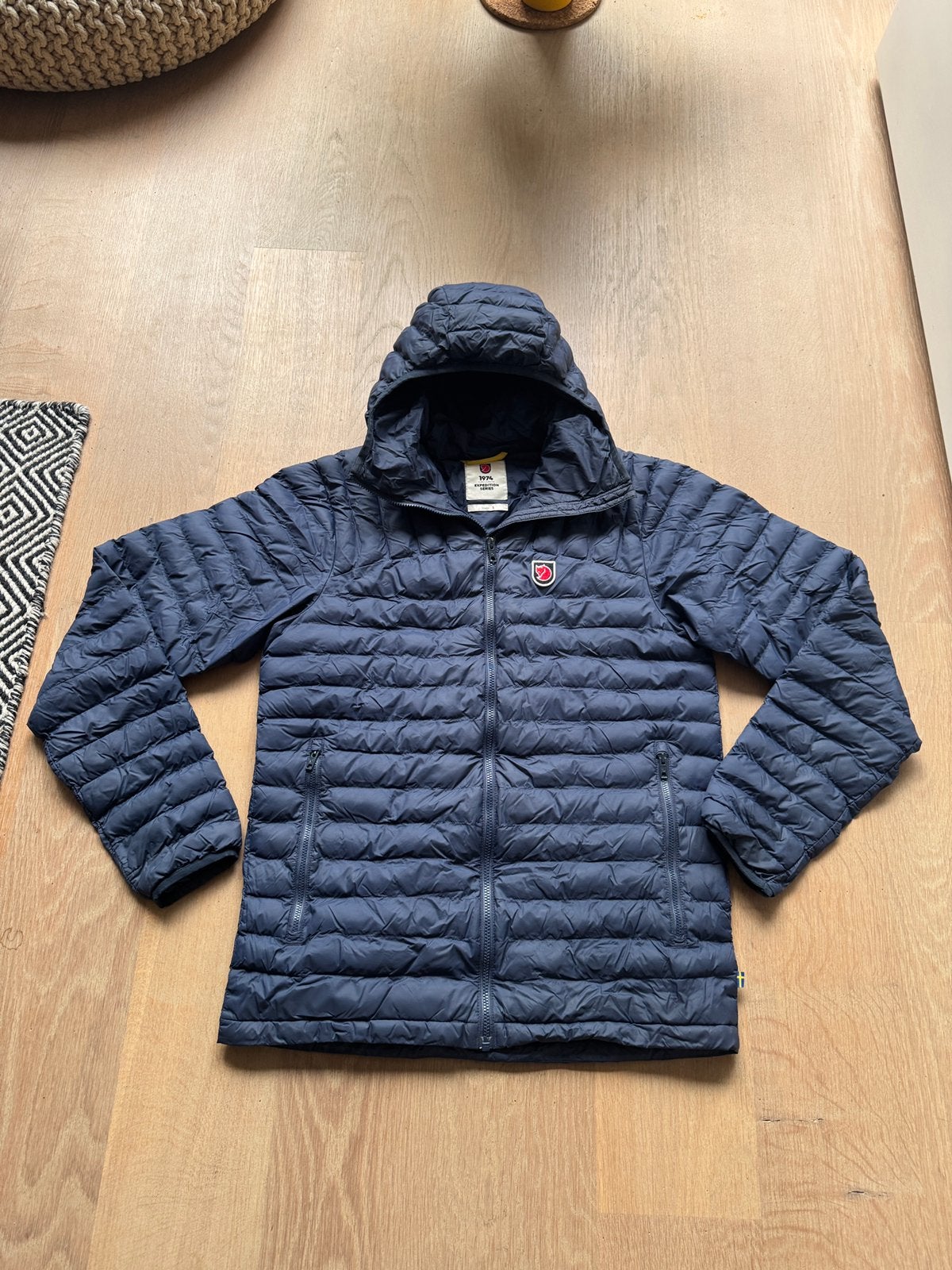 Prachtige Fjallraven expedition latt hoedie maat s blauw, Kleding | Heren, Jassen | Winter, Ophalen of Verzenden, Gedragen, Maat 46 (S) of kleiner