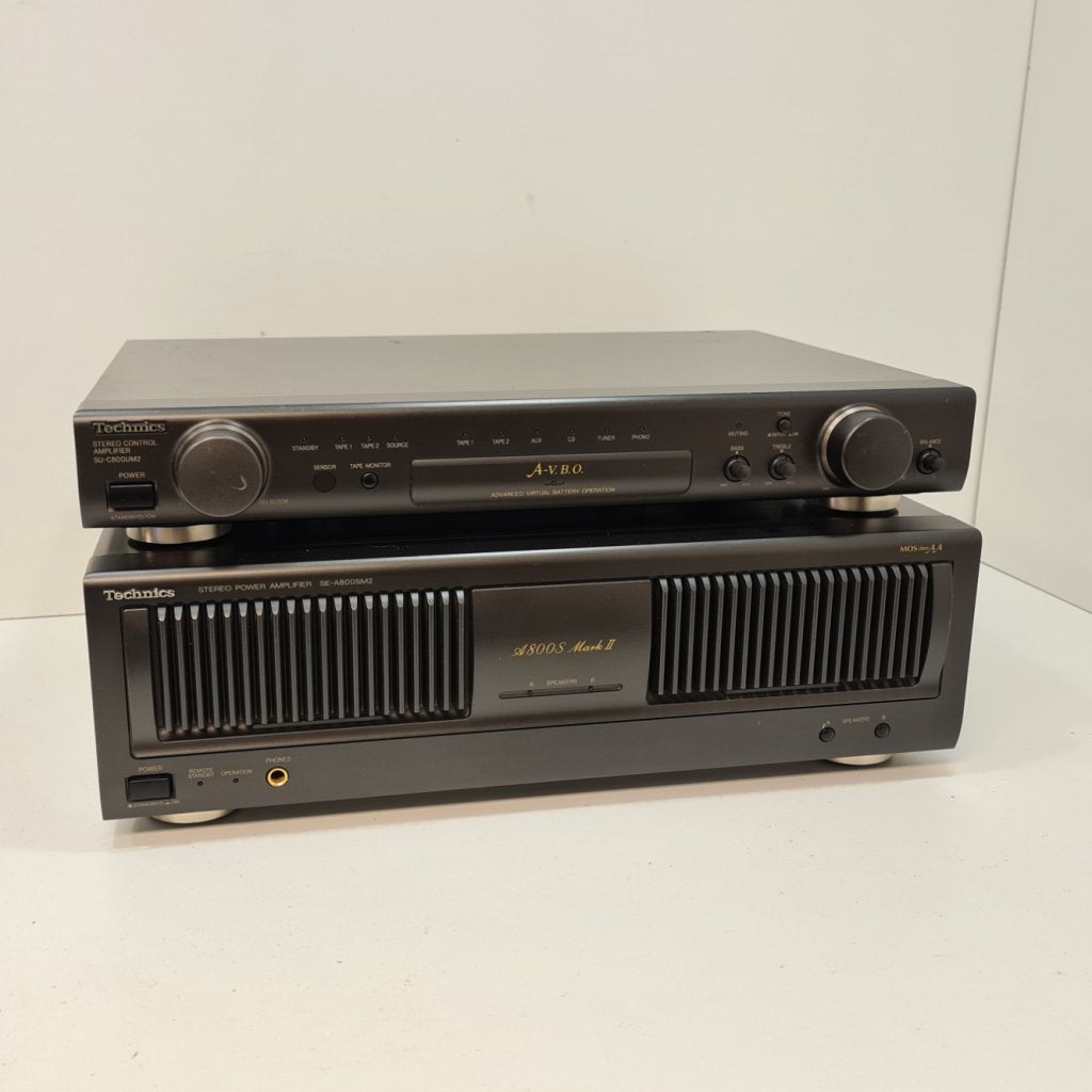 Technics SE-A800SM2 + SU-C800UM2 Voor en Eindversterker, Technics, Gebruikt, Support@technics.com, 1-1, Takatsukadai, Takatsuki-shi
Osaka 569-0074
Japan