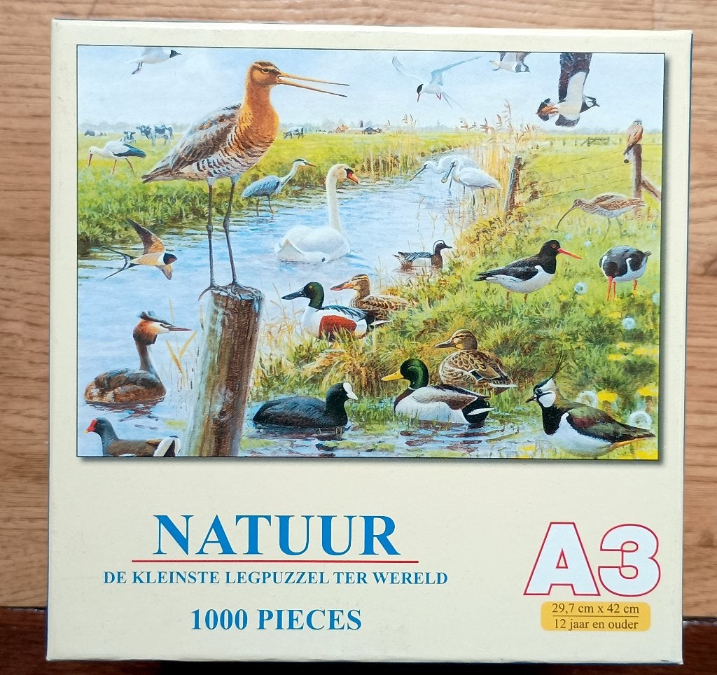 Diverse puzzles van 1000 ministukjes compleet, Hobby en Vrije tijd, Ophalen of Verzenden, 500 t/m 1500 stukjes, Gebruikt, Legpuzzel