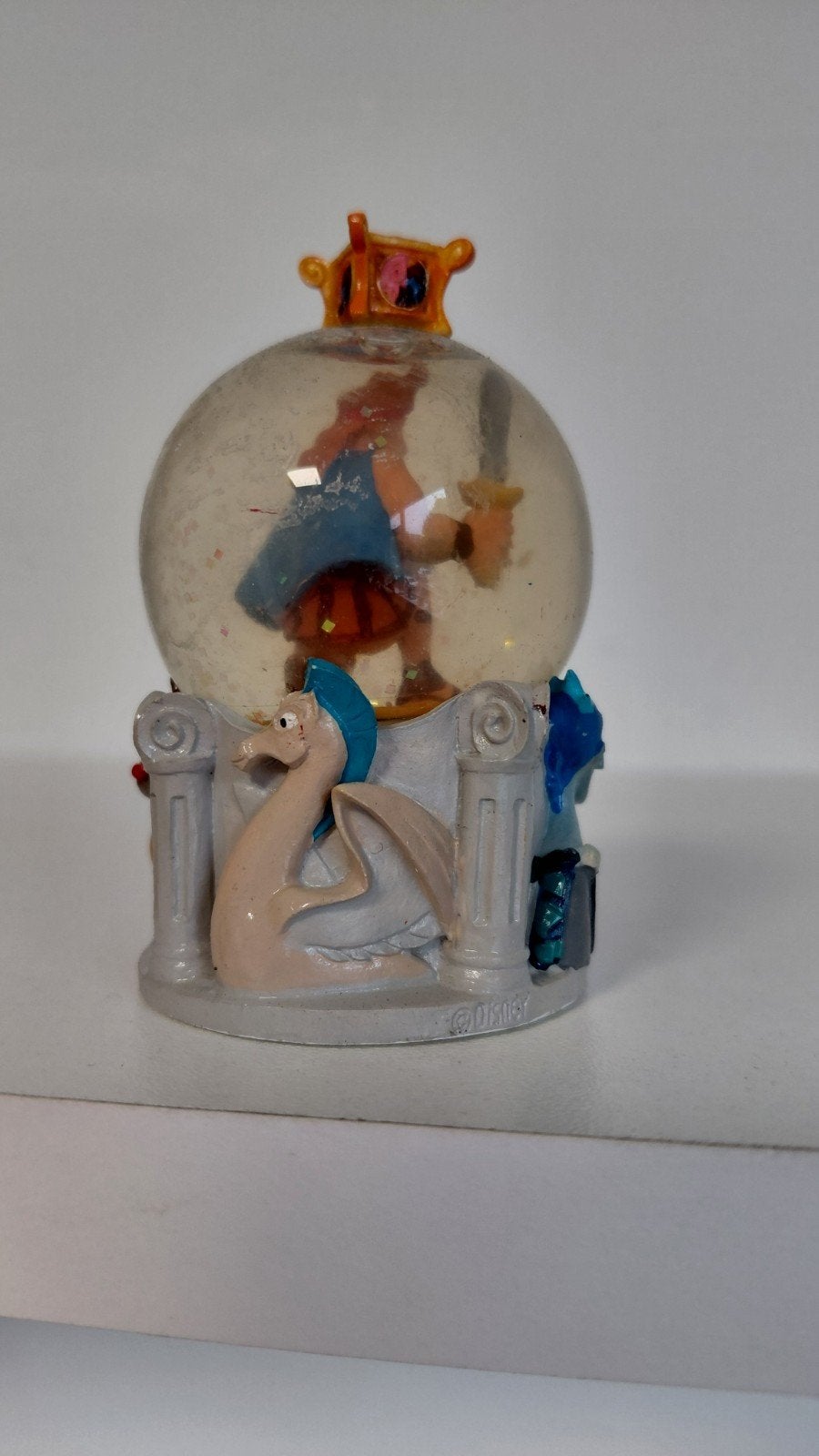 Disney Hercules snowglobe, Verzamelen, Ophalen of Verzenden, Zo goed als nieuw, Beeldje of Figuurtje