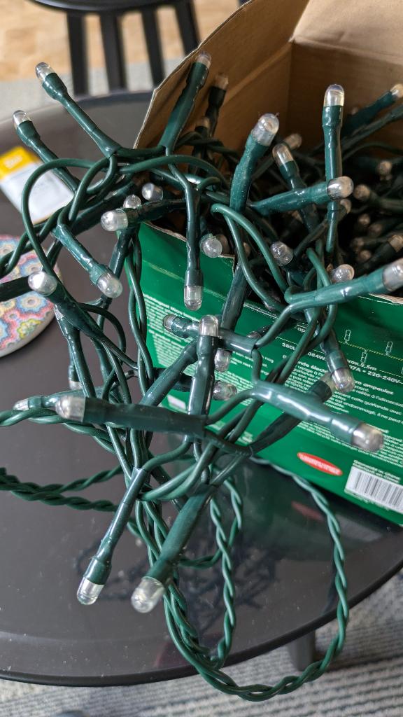 Clusterverlichting, Diversen, Kerst, Ophalen, Zo goed als nieuw