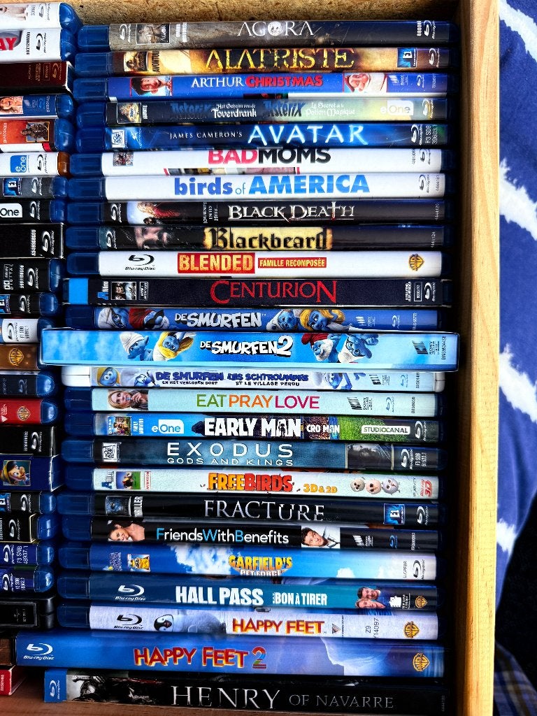 Kies vijf blu-rays uit de bijgevoegde lijst & betaal € 10,00, Ophalen of Verzenden, Zo goed als nieuw