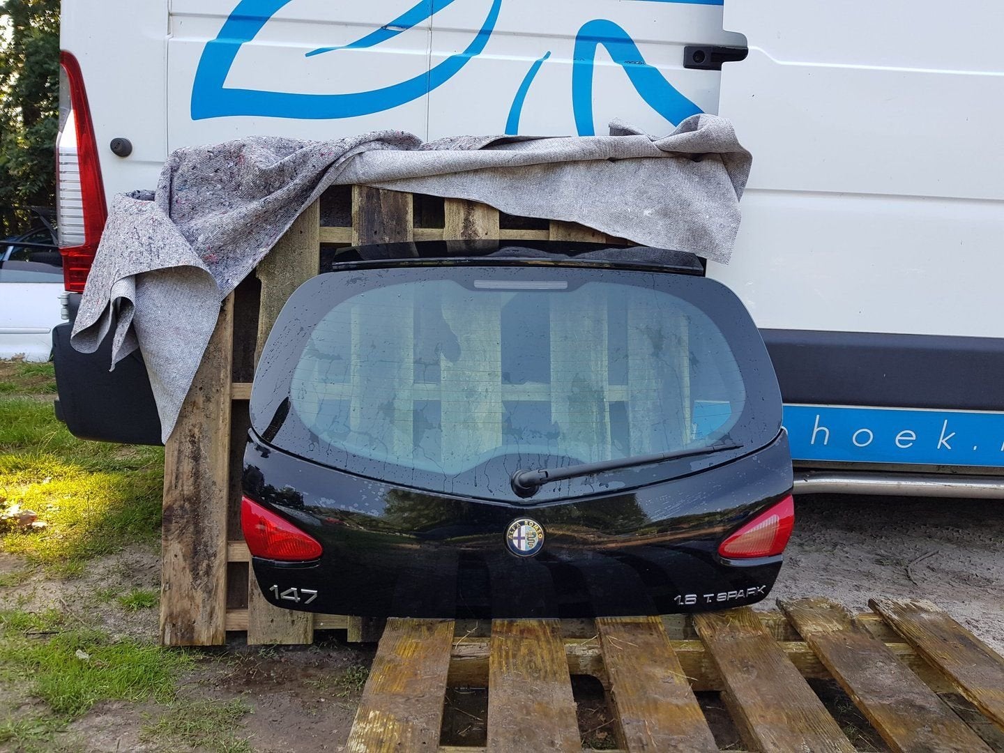 ALFA 147 ACHTERKLEP bj 2002 TOT 2005, Gebruikt, -, Ophalen of Verzenden, Achter