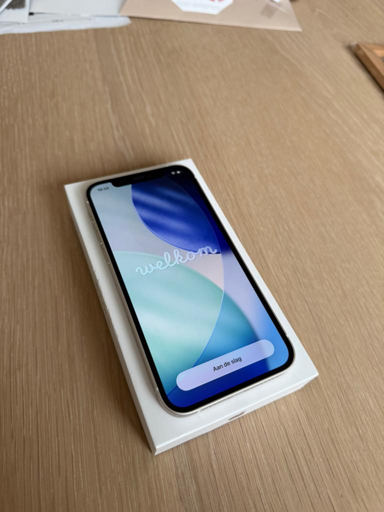 Iphone 12 128GB, Telecommunicatie, Mobiele telefoons | Apple iPhone, 128 GB, Wit, 88 %, Ophalen of Verzenden