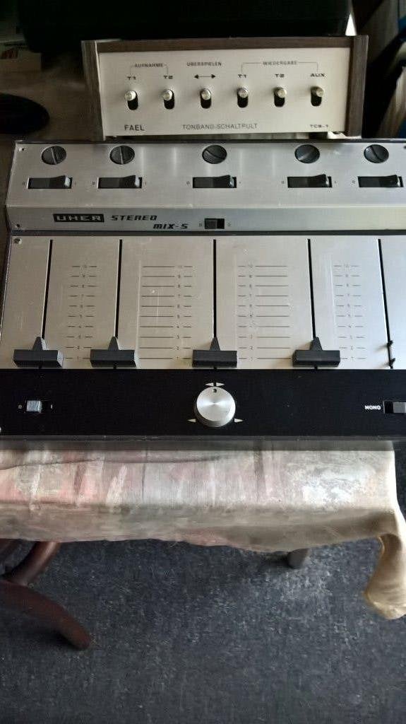 Audio diversen. Cass. Mixer.Tonbandschaltpult. 20 euro., Ophalen of Verzenden, Gebruikt, Overige merken, Draagbaar