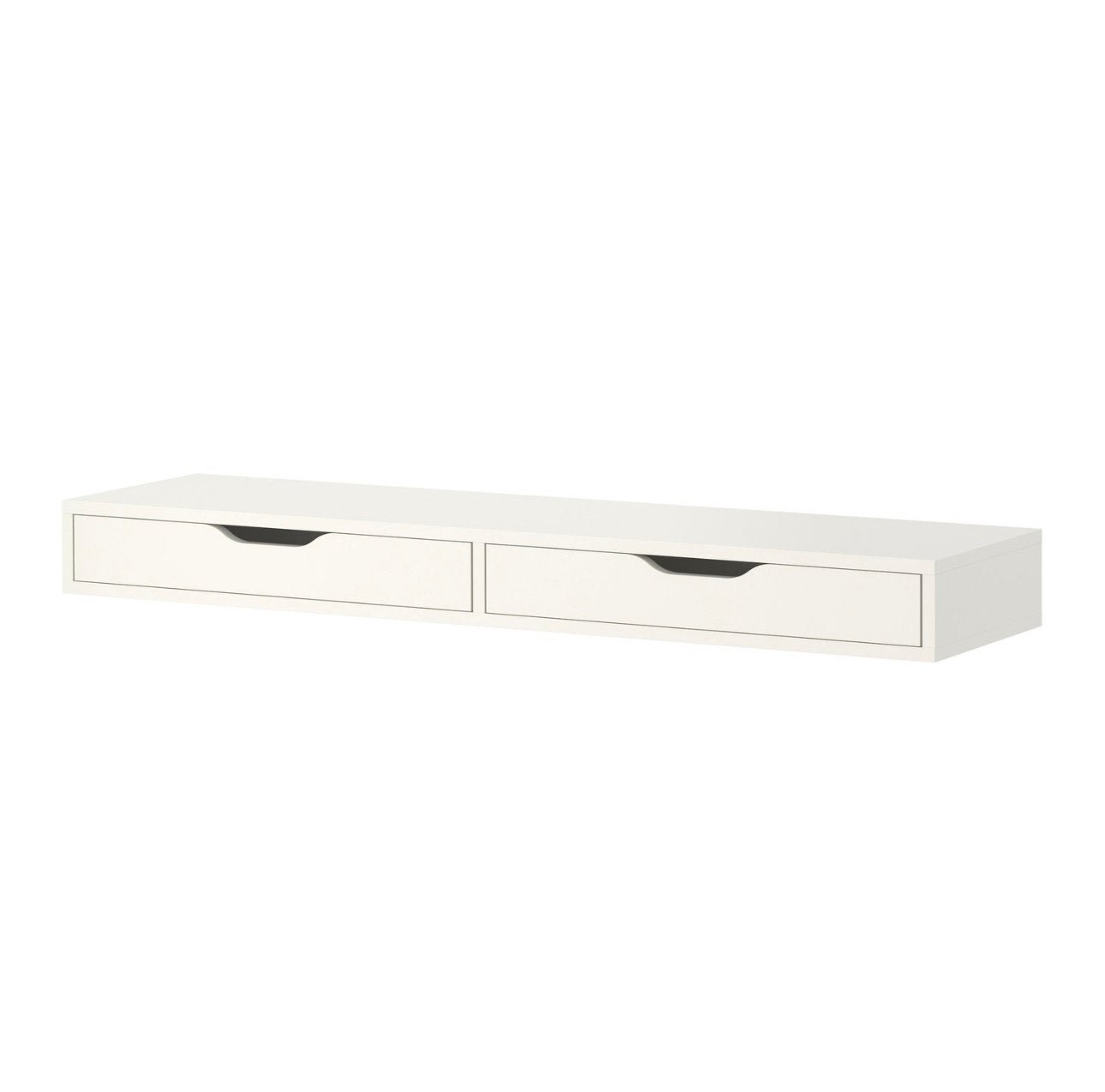 Ikea plank met lades, wit, 119x29 cm, Ophalen, 50 tot 100 cm, Zo goed als nieuw, Minder dan 100 cm