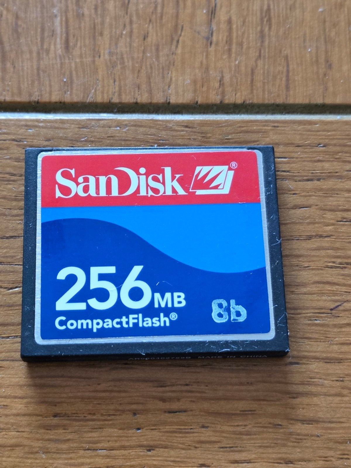 SanDisk CompactFlash 256MB geheugenkaart, Gebruikt, SanDisk, Minder dan 2 GB, Ophalen of Verzenden