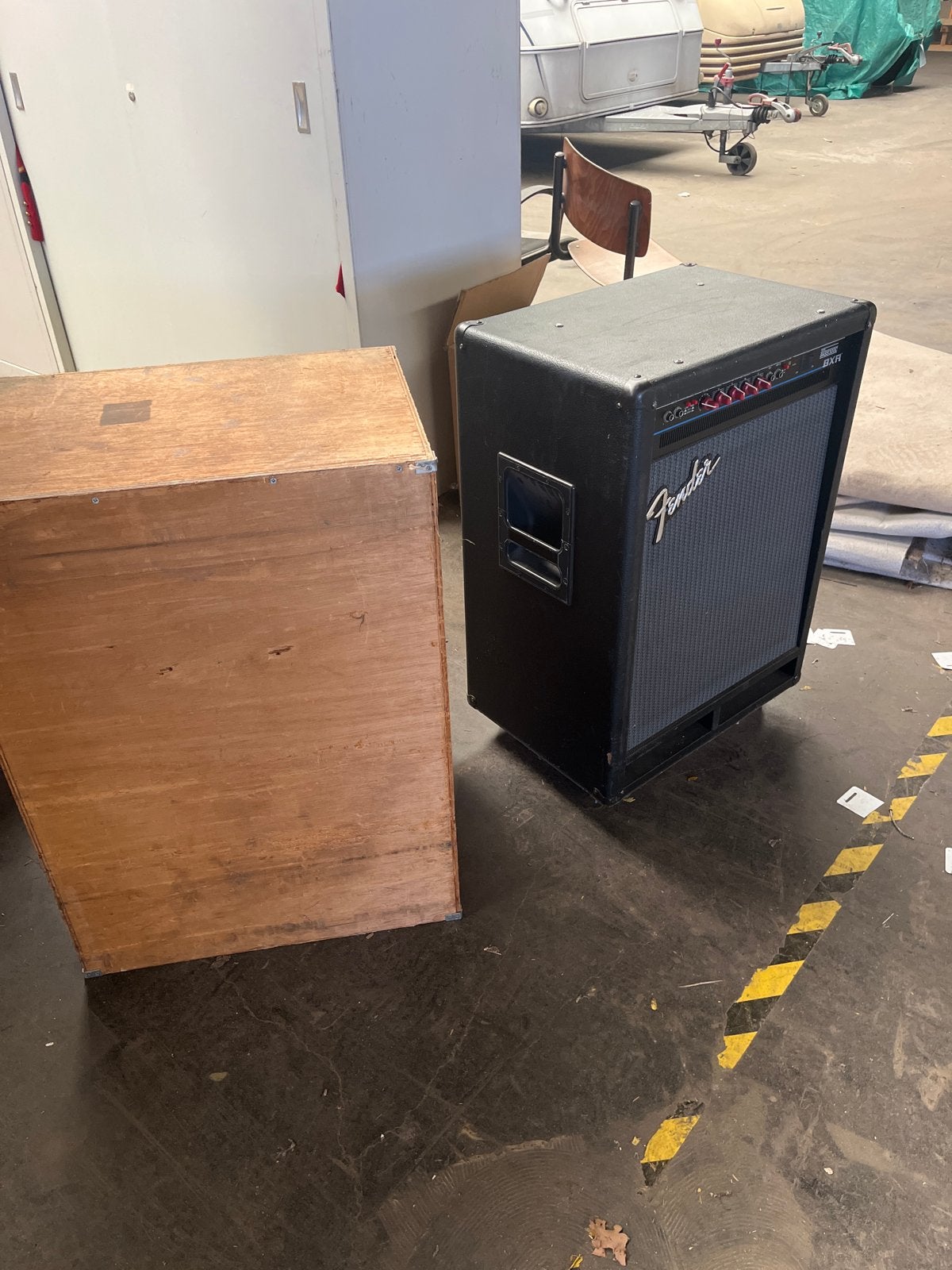 Fender Bassman 300C basversterker combo met flightcase, Muziek en Instrumenten, Versterkers | Bas en Gitaar, Ophalen of Verzenden
