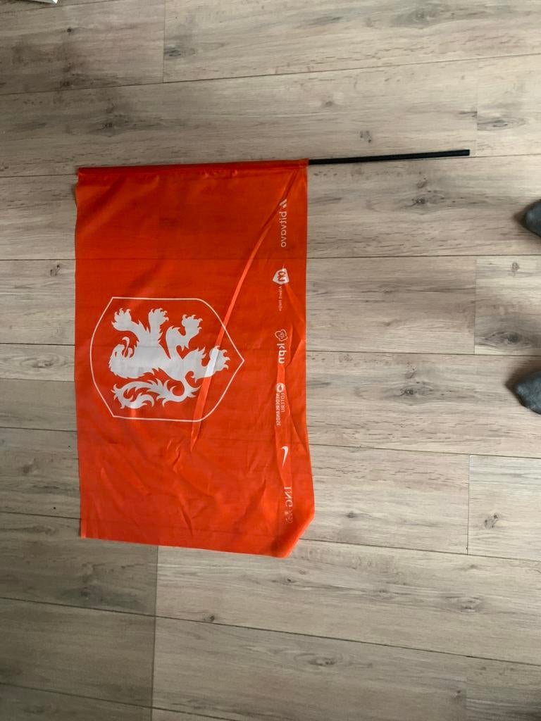 Vlaggetje van Nederlands elftal, Diversen, Vlaggen en Wimpels, Verzenden, Zo goed als nieuw
