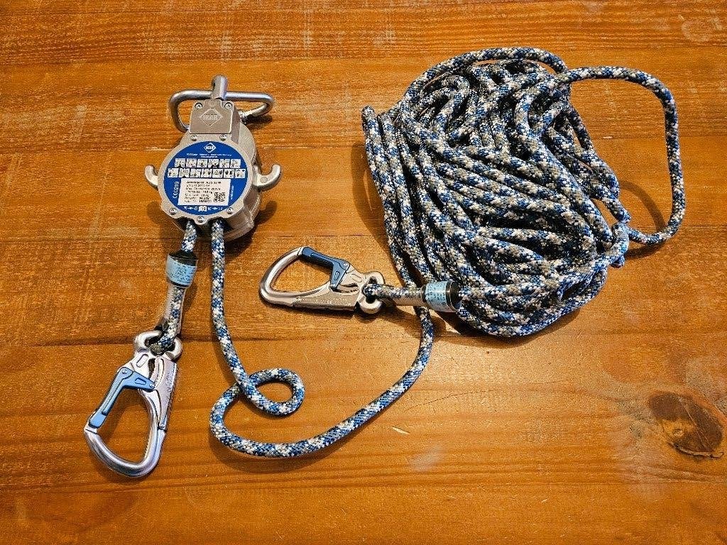 IKAR abseil,- en reddingstoestel, 20 meter., Sport en Fitness, Ophalen of Verzenden, Nieuw, Klimsport-accessoire