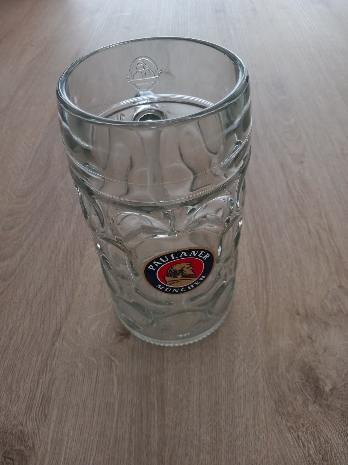 Paulaner München Bierpul - Zo goed als nieuw, Ophalen, Zo goed als nieuw, Overige merken, Glas