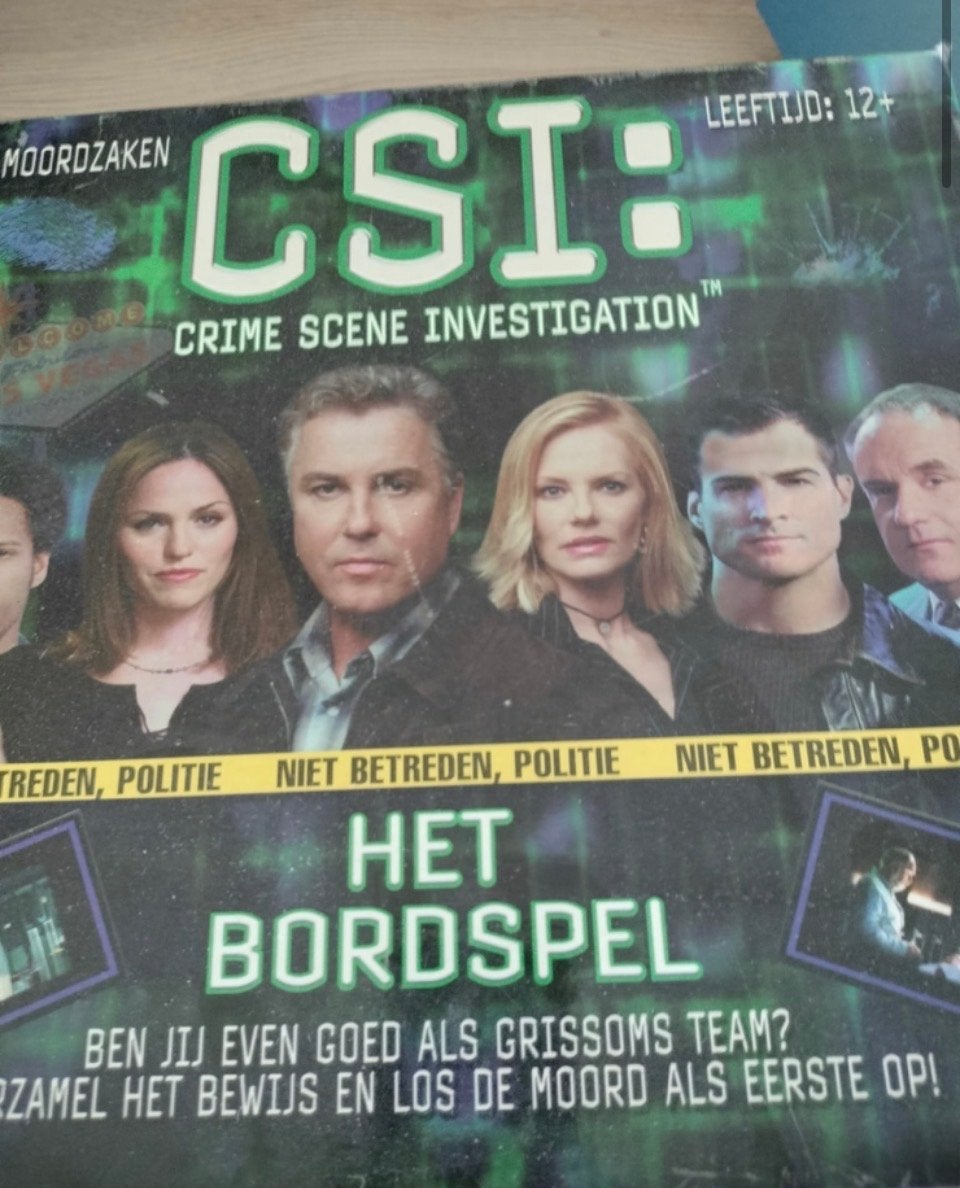 CSI: Crime Scene Investigation Het Bordspel, Ophalen, Gebruikt