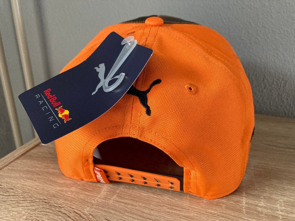 Max Verstappen Orange Truckers Cap Red Bull Racing Pet, Ophalen of Verzenden, Nieuw, Formule 1