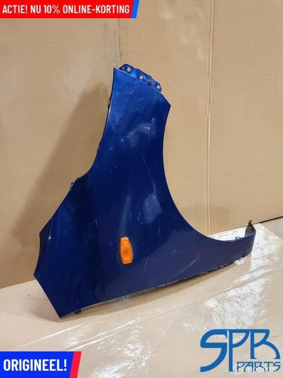HYUNDAI I10 I 2008-2013 RECHTER SPATBORD BLAUW Rechts SCHERM, Gebruikt, Ophalen of Verzenden, Hyundai, HYUNDAI