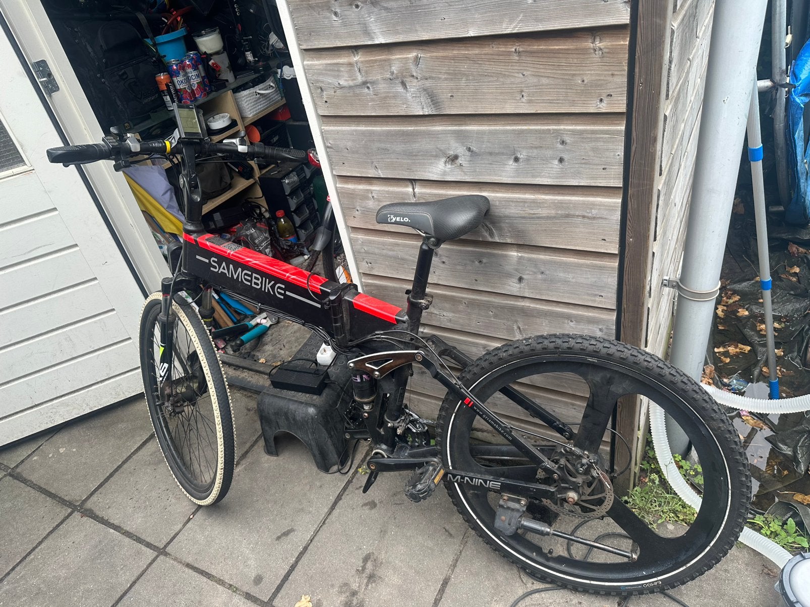 Samebike M-Nine mountain E-bike opknapper, Fietsen en Brommers, Ophalen, Gebruikt, Overige merken