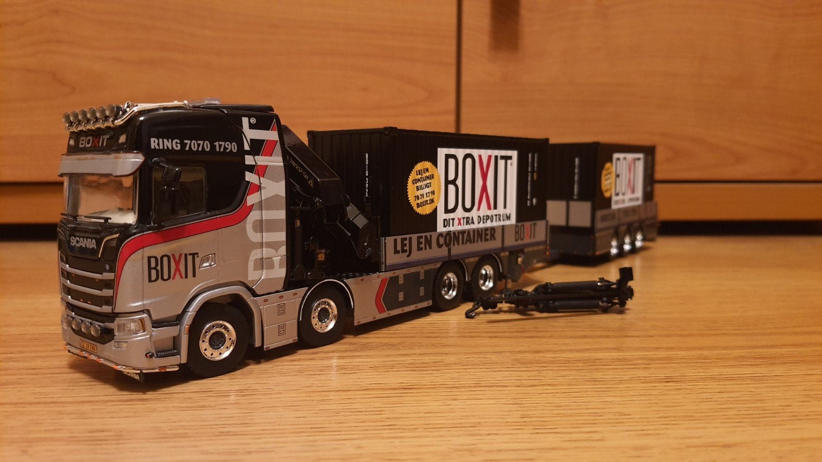 Scania Boxit WSI 1:50 Nextgen With Palfinger crane, Ophalen of Verzenden, Zo goed als nieuw, Overige merken
