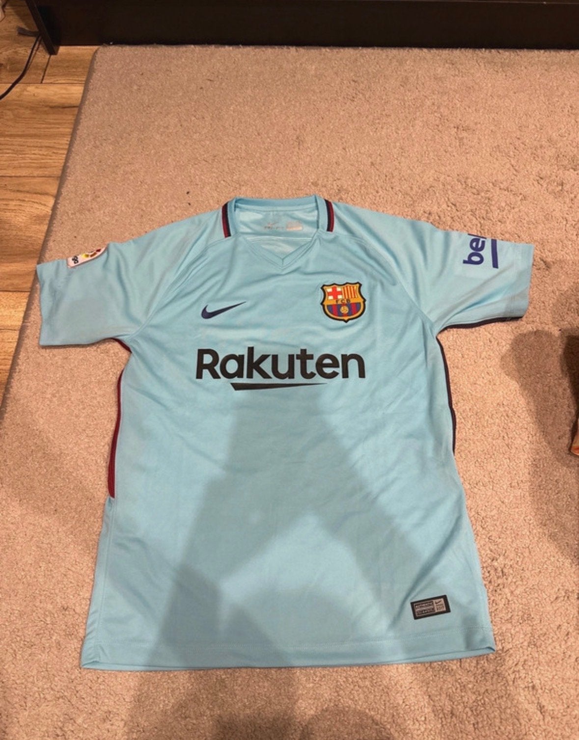 FC Barcelona uitshirt 2017/2018 - Maat M, Maat M, Verzenden, Nieuw, Shirt