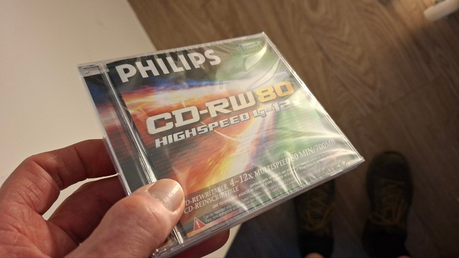 20x in seal Philips CD-RW80 Highspeed 4-12x CD-(20 stuks, Philips, Cd, Nieuw, Ophalen of Verzenden
