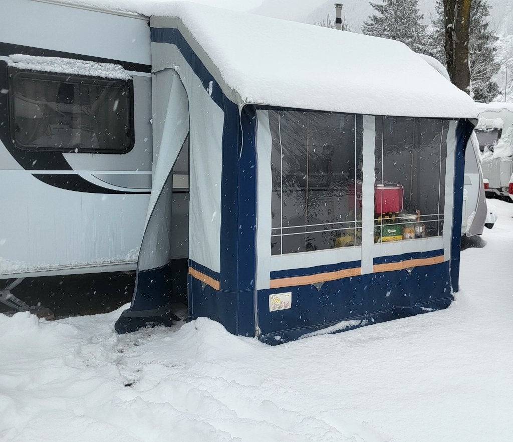 Brand wintervoortent Pamir, Caravans en Kamperen, Ophalen, Gebruikt