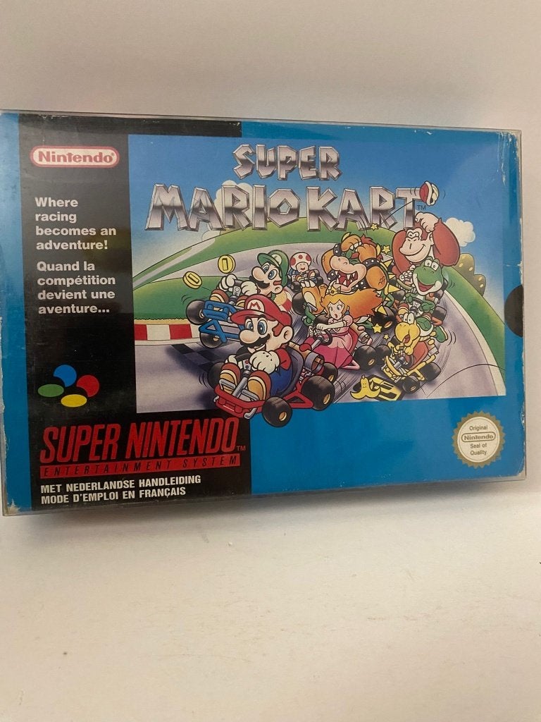 Nintendo Snes/ Super Nintendo spel Mario Kart CIB, Avontuur en Actie, 1 speler, Ophalen of Verzenden, Zo goed als nieuw