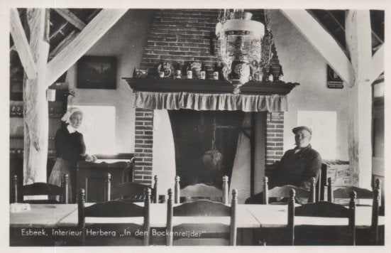 Esbeek Interieur Herberg In den Bockenreijder, Verzenden, 1960 tot 1980, Ongelopen, Utrecht