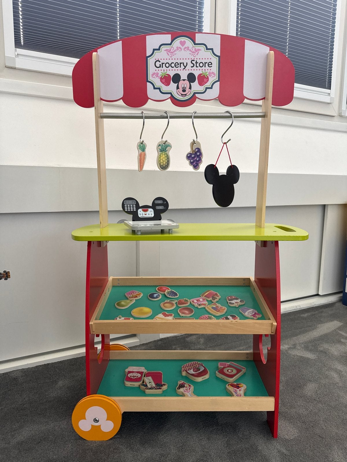 Mickey Mouse Speelgoed Supermarkt Kraampje, Ophalen, Gebruikt, Ontdekken