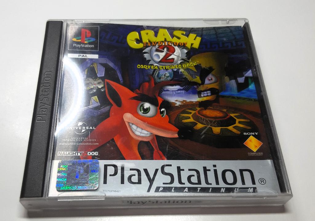 Crash Bandicoot 2 Cortex Strikes Back PlayStation 1 Ps1, Spelcomputers en Games, Avontuur en Actie, Verzenden, 1 speler, Zo goed als nieuw