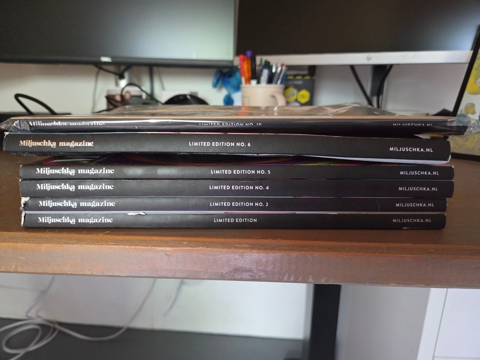 Miljuschka Magazine's 1, 2, 4-6, 10, Ophalen of Verzenden, Zo goed als nieuw, Damesbladen