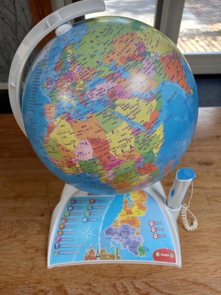 Interactieve wereldbol Clementoni, Ophalen, Gebruikt, Ontdekken, Met geluid