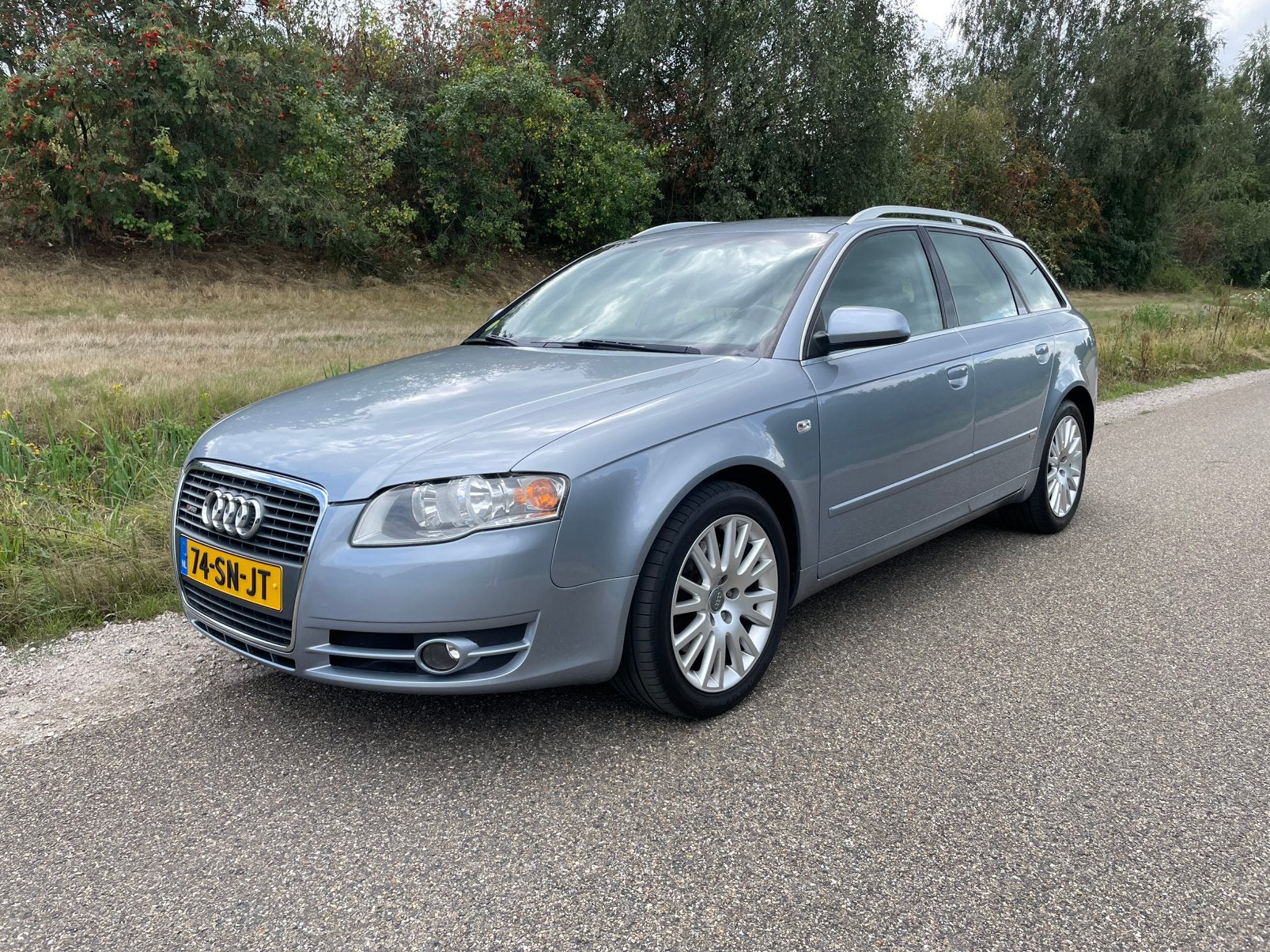 Audi A4 1.8 20V Turbo 2006 B7, Auto's, Voorwielaandrijving, Zwart, 4 cilinders, 163 pk