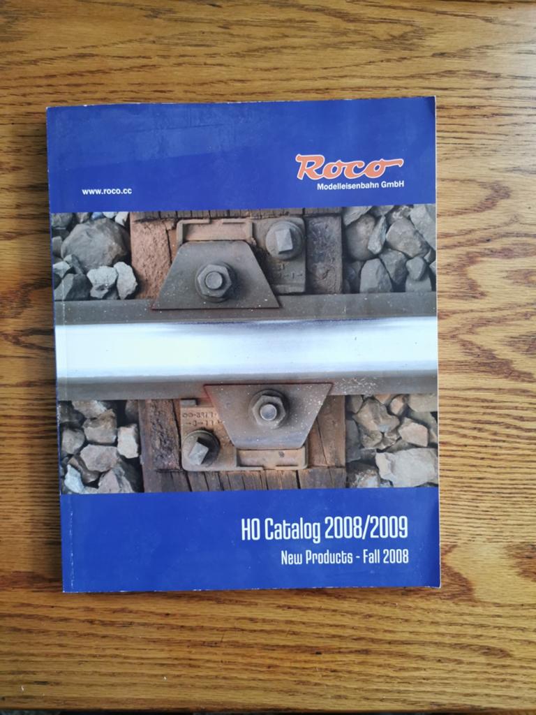 Roco HO Catalogus 2008/2009, Gelijkstroom, Analoog, Zo goed als nieuw, Roco