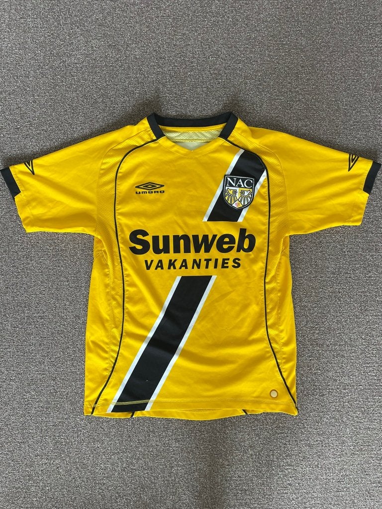 NAC Breda 2007/2008 Voetbalshirt, Verzamelen, Sportartikelen en Voetbal, Ophalen of Verzenden, Zo goed als nieuw, NAC Breda, Shirt