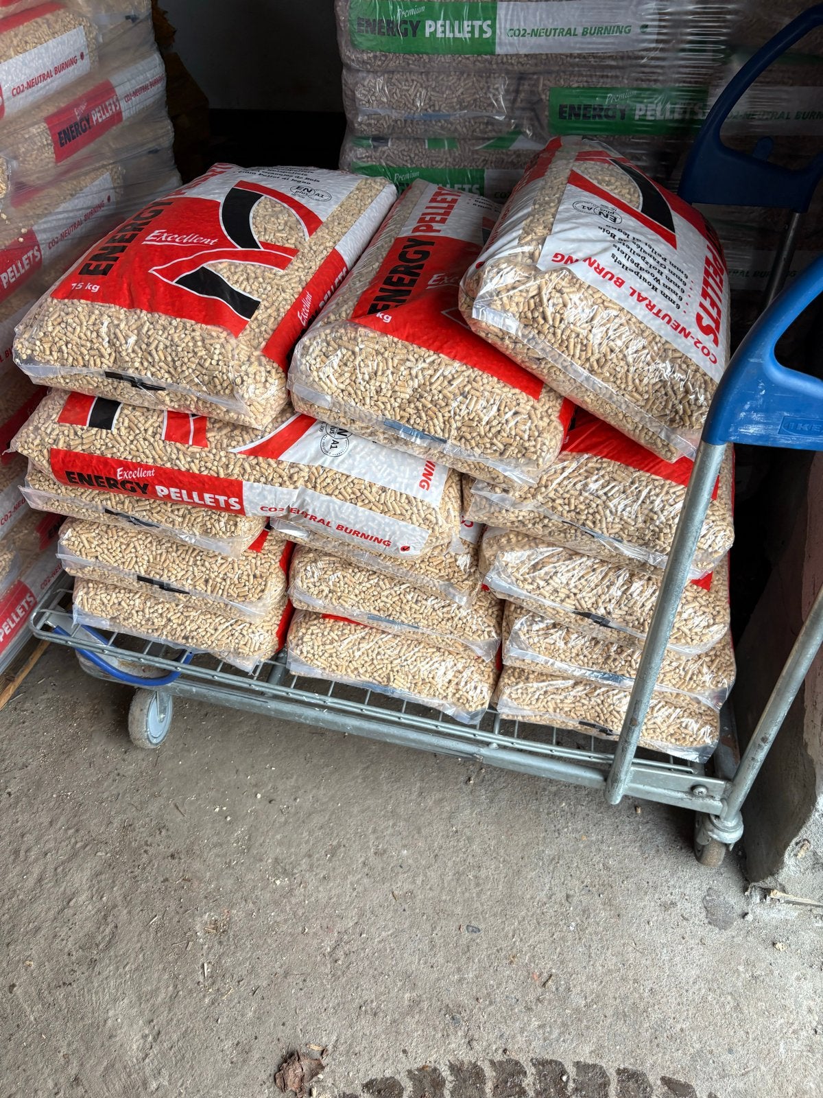 Houtpellets Energy Excellent - 66 zakken (990 kg), Minder dan 3 m³, Ophalen of Verzenden