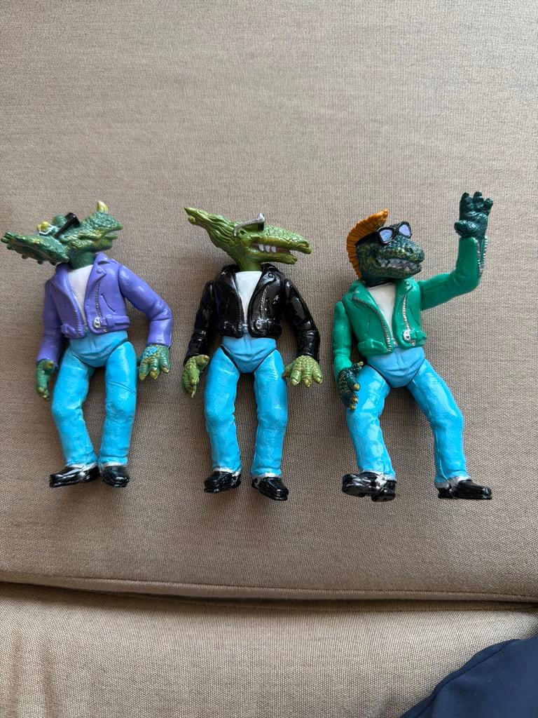 Vintage Teenage Mutant Ninja Turtles Rocksteady Figuren, Kinderen en Baby's, Speelgoed | Actiefiguren, Ophalen of Verzenden, Zo goed als nieuw