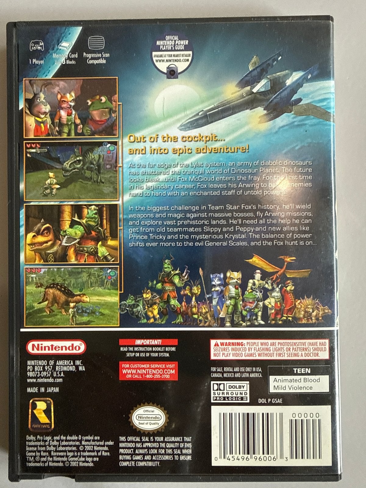 Star Fox Adventures - Nintendo GameCube (Compleet), Spelcomputers en Games, Avontuur en Actie, 1 speler, Ophalen of Verzenden