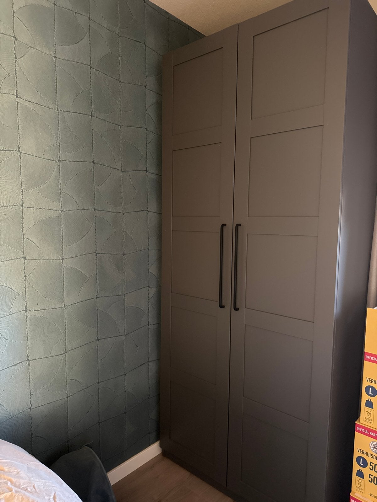 IKEA PAX kledingkast met verlichting en lades, Gebruikt, 200 cm of meer, Met lade(s), Overige houtsoorten