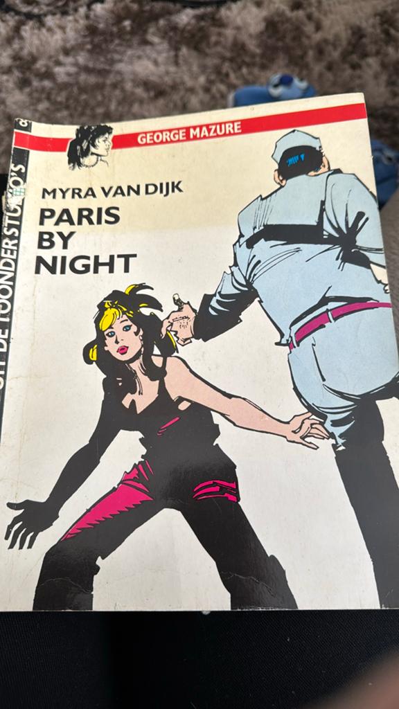 Myra Van Dijk: Paris by Night - Uit Toonder Studio's, Eén stripboek, Ophalen of Verzenden, Gelezen
