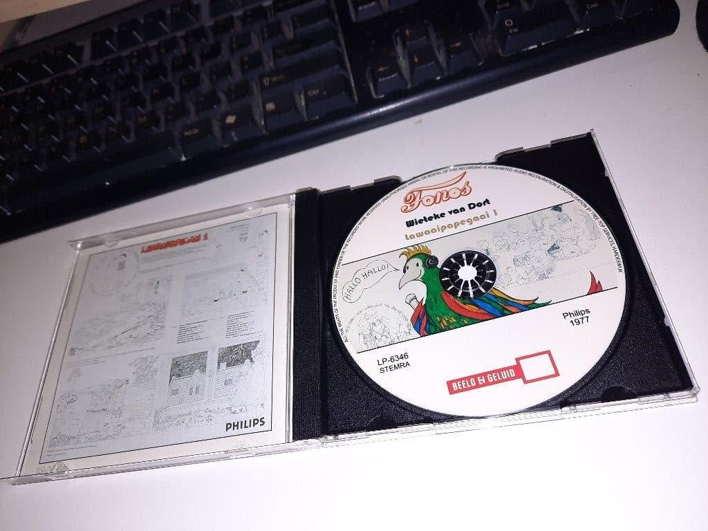 CD FONOS Wieteke van Dort Lawaaipapegaai 1, Cd's en Dvd's, Ophalen, Zo goed als nieuw, Levenslied of Smartlap