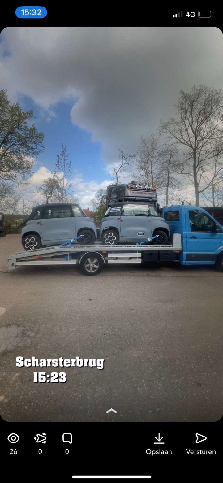 Auto transport, Ophalen, Zo goed als nieuw, Overige vervoermiddelen
