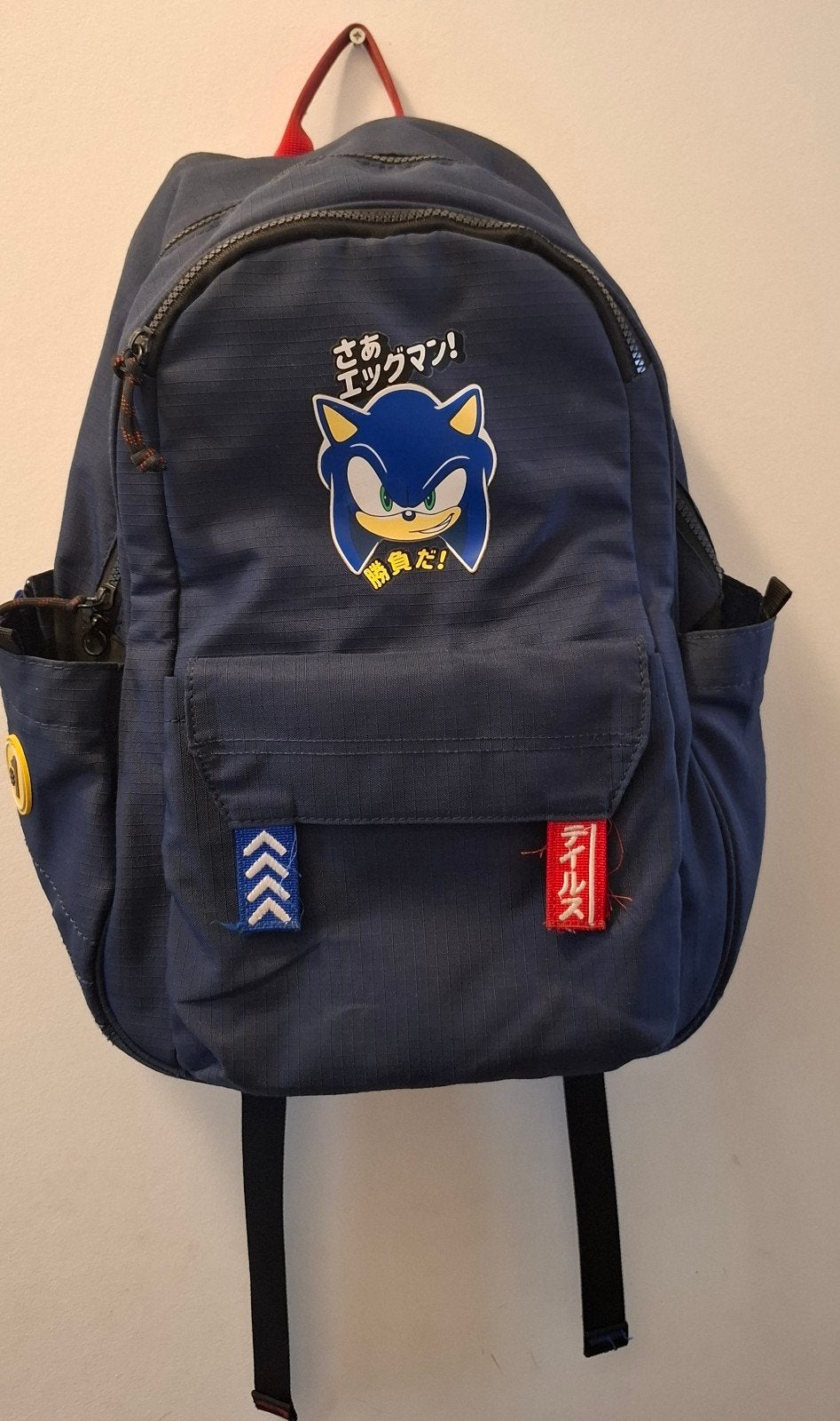 Sonic the Hedgehog rugzak donkerblauw – nette staat, Ophalen of Verzenden, Zo goed als nieuw, Zara kids, Jongen of Meisje