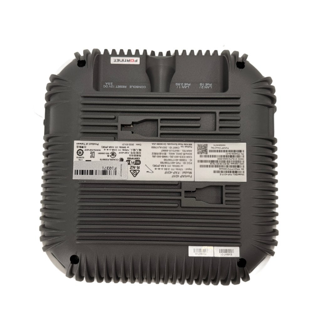 Fortinet FortiAP-431F | Wi-Fi 6 Access Point met 2,5 Gig PoE, Computers en Software, Netwerk switches, Flex Ltd., Gebruikt, https://flex.com/contact-us