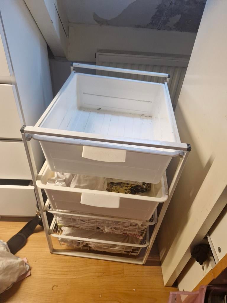 IKEA Trofast opbergrek met bakken - 44x70x50cm, Ophalen, Gebruikt