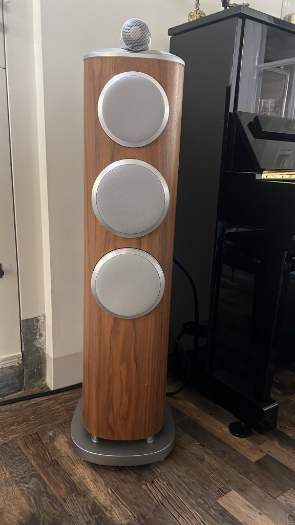 Bowers & Wilkins 804D4 / Walnoot, Audio, Tv en Foto, Vloerstaande luidspreker, Zo goed als nieuw, Bowers & Wilkins (B&W), Ophalen