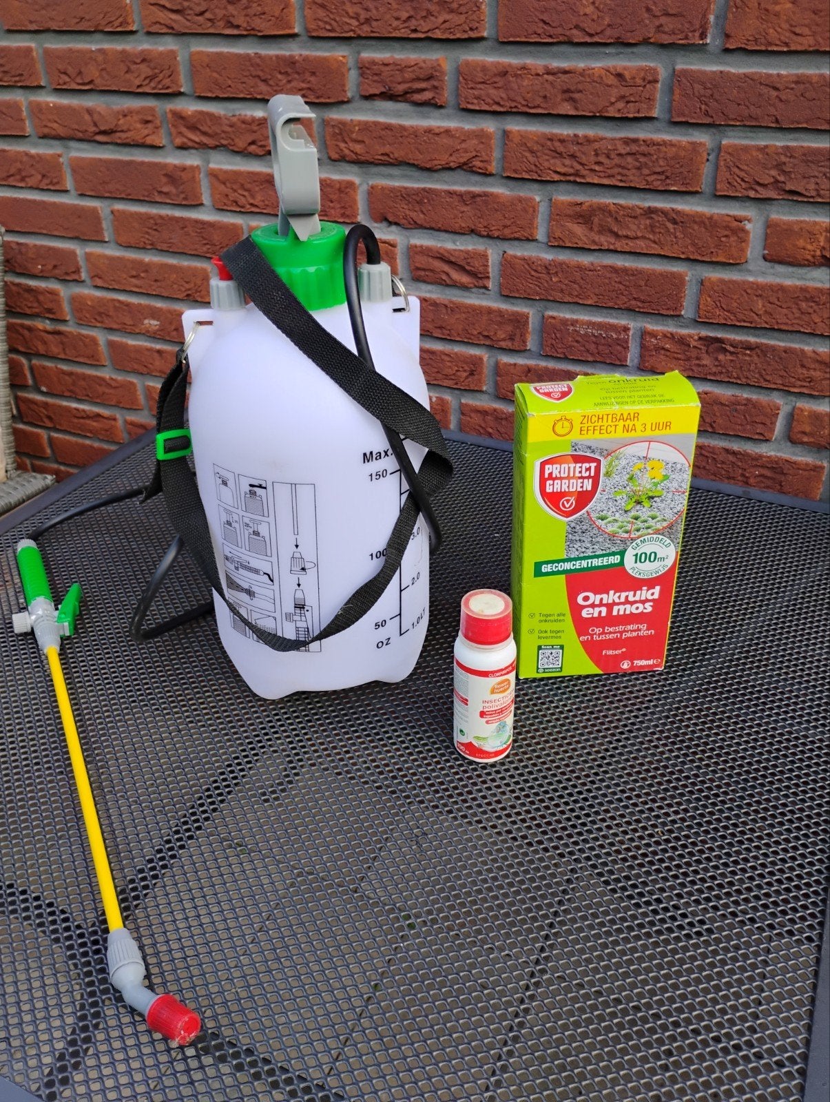 Hogedruk spuit voor onkruidbestrijding., Ophalen, Zo goed als nieuw, Onkruidbestrijding