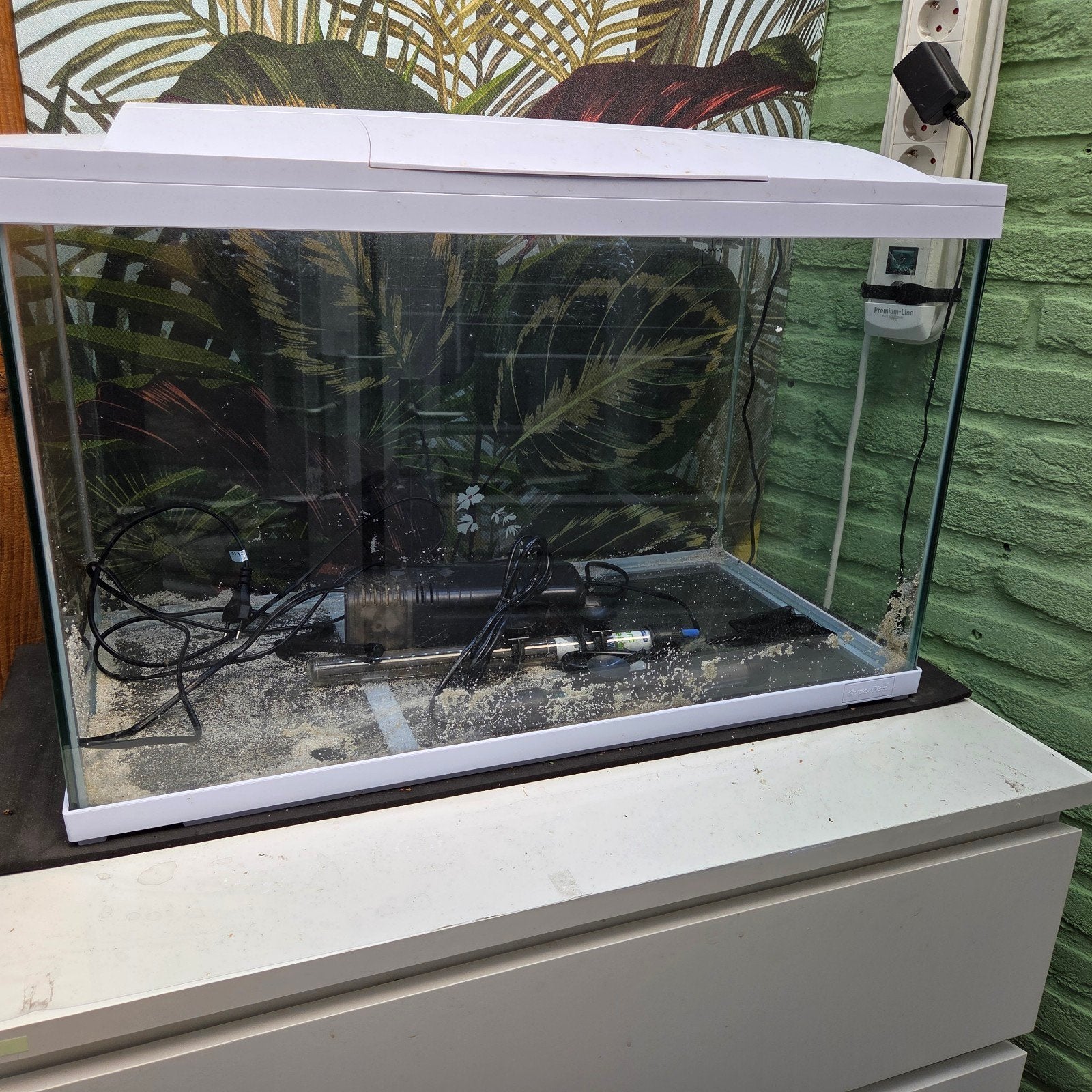 Superfish aquarium led, Dieren en Toebehoren, Vissen | Aquaria en Toebehoren, Ophalen, Zo goed als nieuw, Leeg aquarium