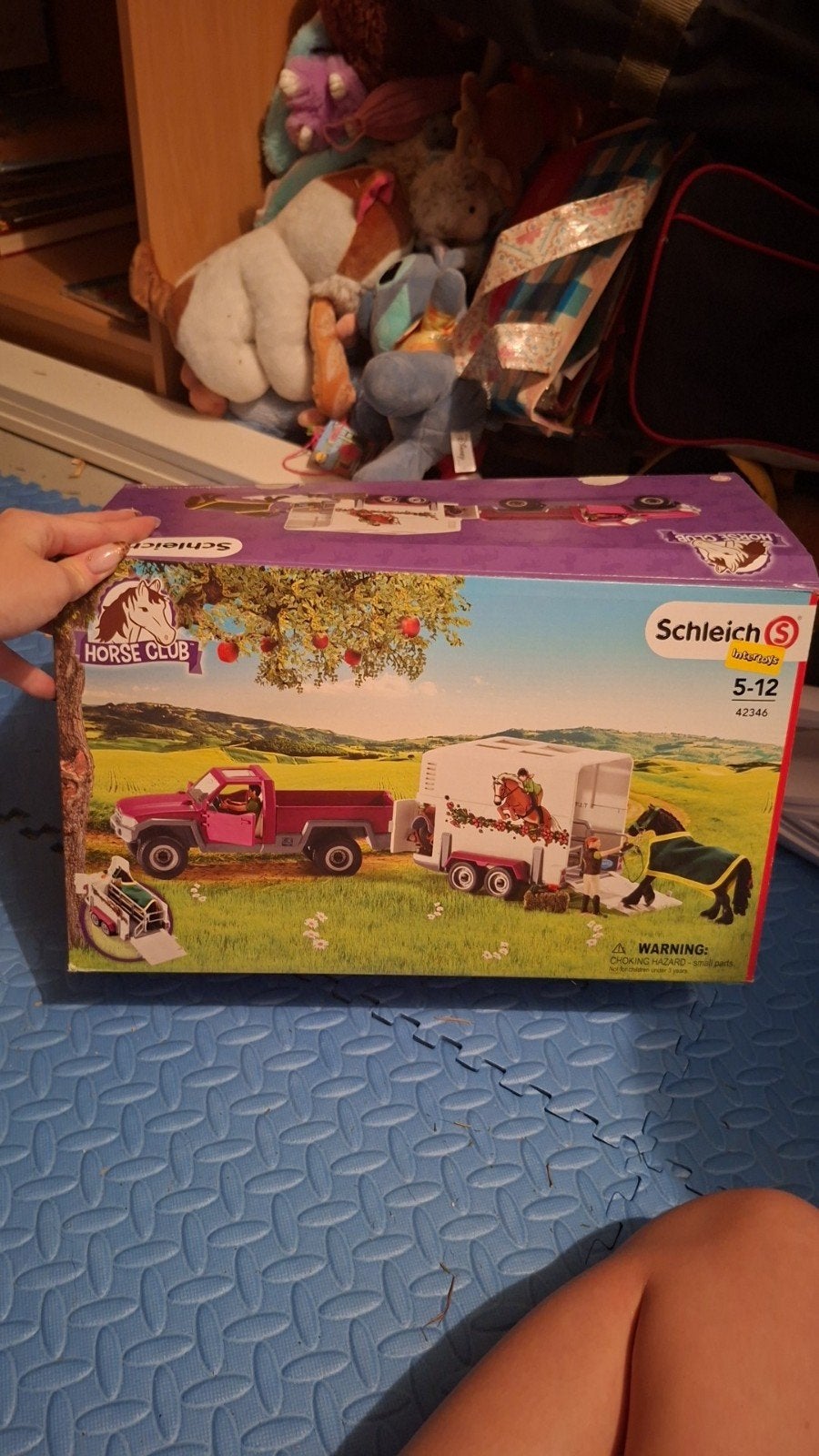 Schleich Horse Club Auto met Paardentrailer, Ophalen of Verzenden, Nieuw